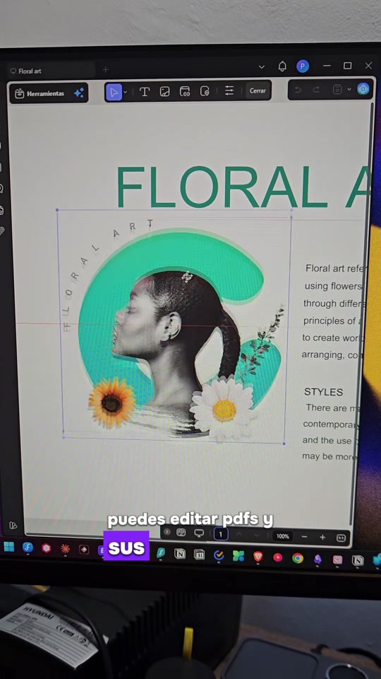 Pablo's sponsored TikTok showing UPDF editing a PDF