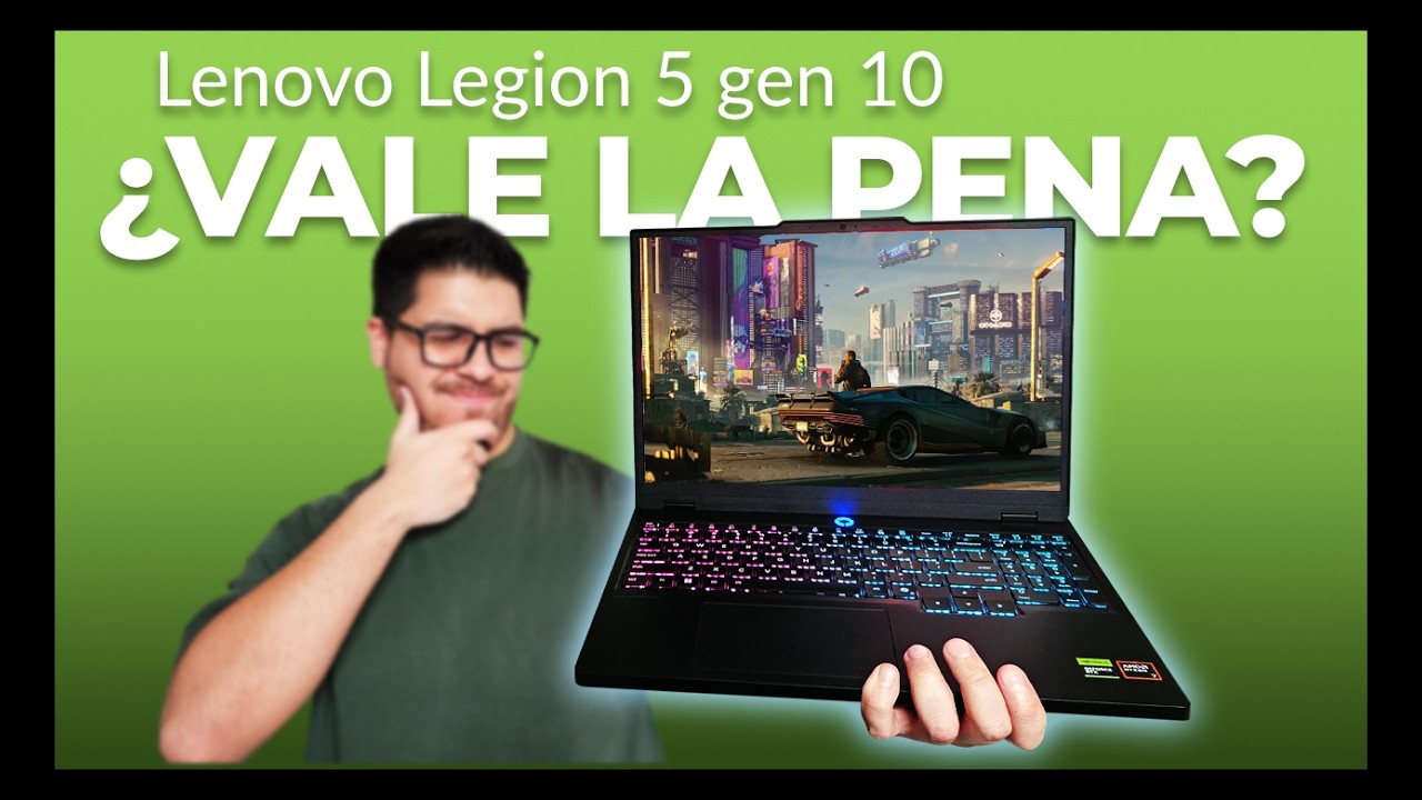 Thumbnail of Pablo's YouTube video: 3 months using the Lenovo Legion 5 2025